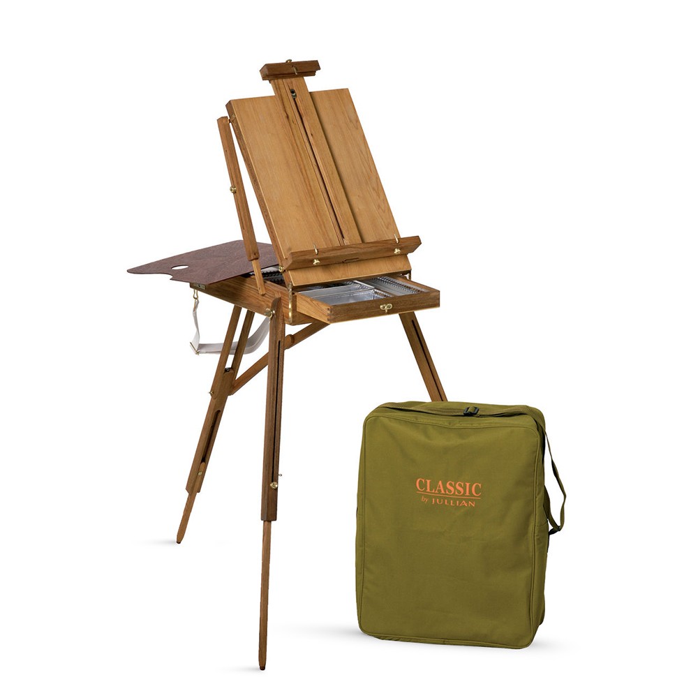 Jullian : Full Classic French Easel : Beechwood : With Carrying Bag