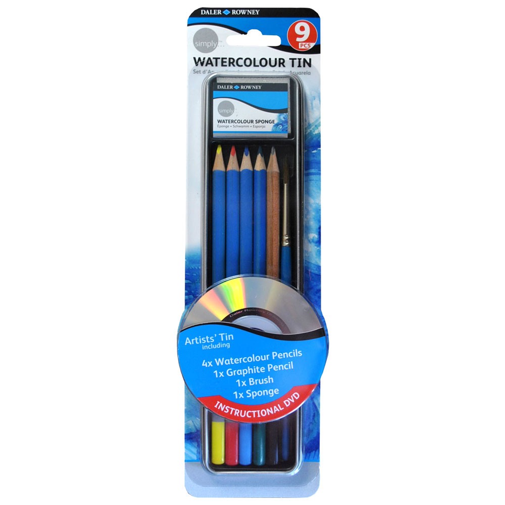 Daler Rowney Artists Graphic Pencils Tin of 12 