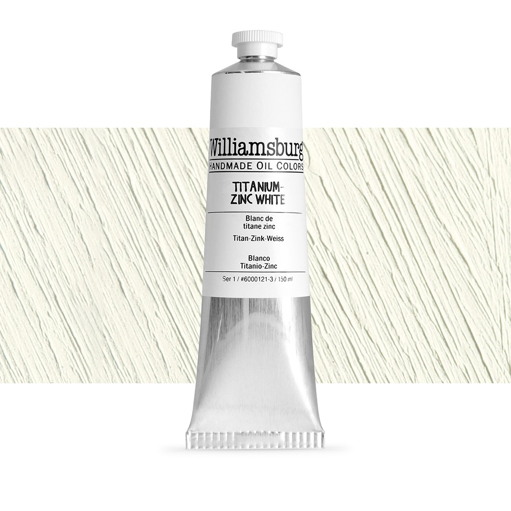 Williamsburg : Oil Paint : 150ml (5oz)Titanium - Zinc White