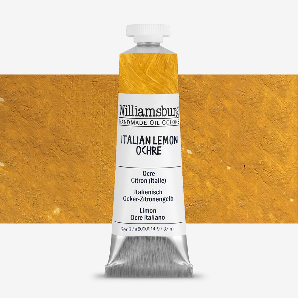 Williamsburg : Oil Paint : 37ml Italian Lemon Ochre
