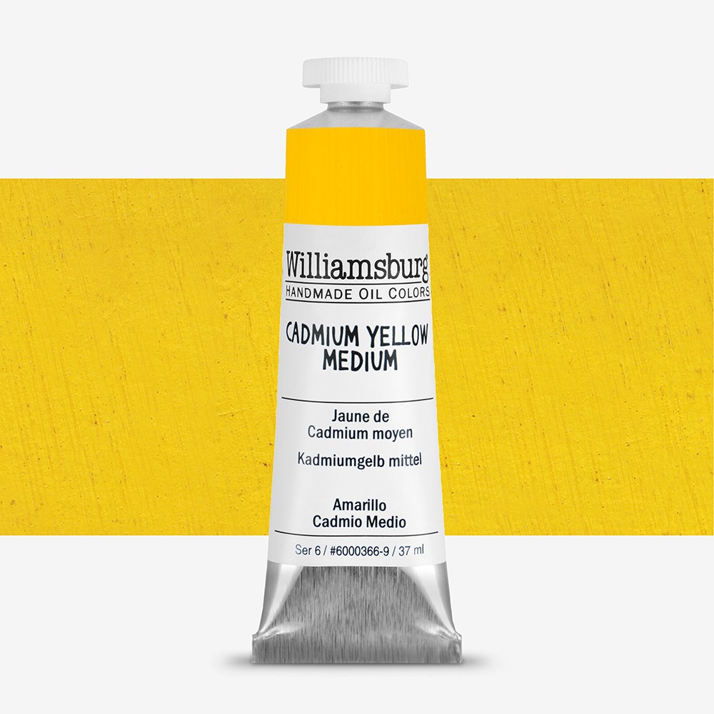 Williamsburg : Oil Paint : 37ml Cadmium Yellow Medium