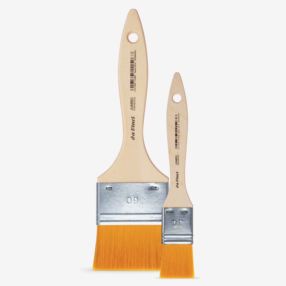Da Vinci : Synthetic : Plainwood Handle : Mottler Brushes : Series 5076