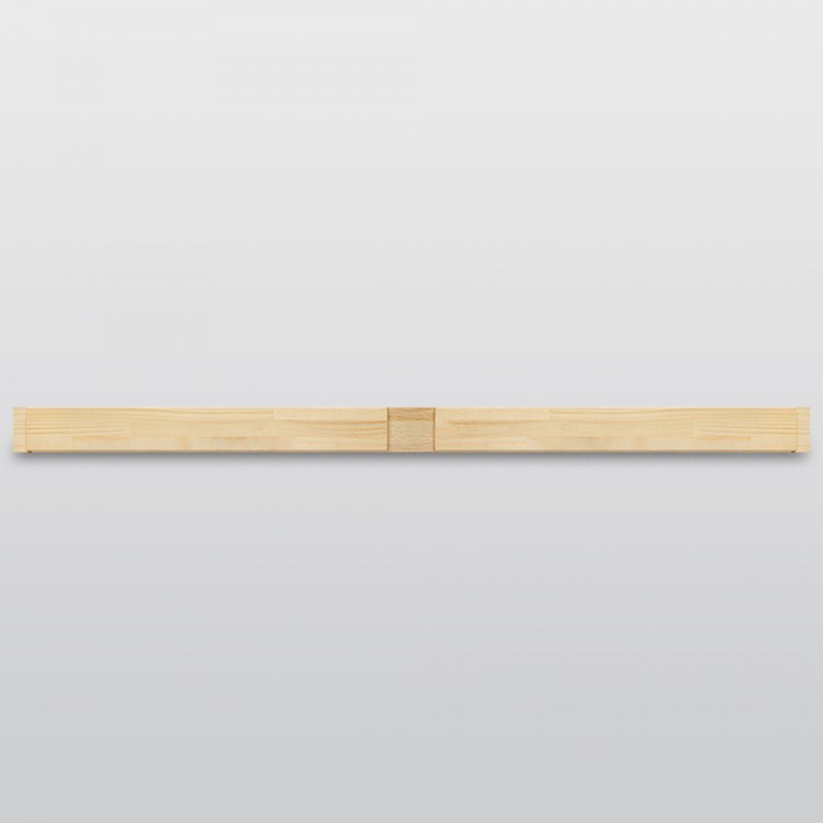 Jackson's : Museum 140cm Centre Bar (15x58mm) : For 35mm Deep Bars : With Notch