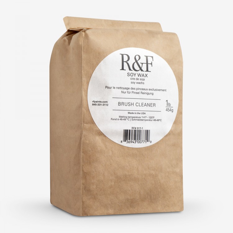 R&F : Encaustic Soy Wax : Brush Cleaner : 1lb (454g)