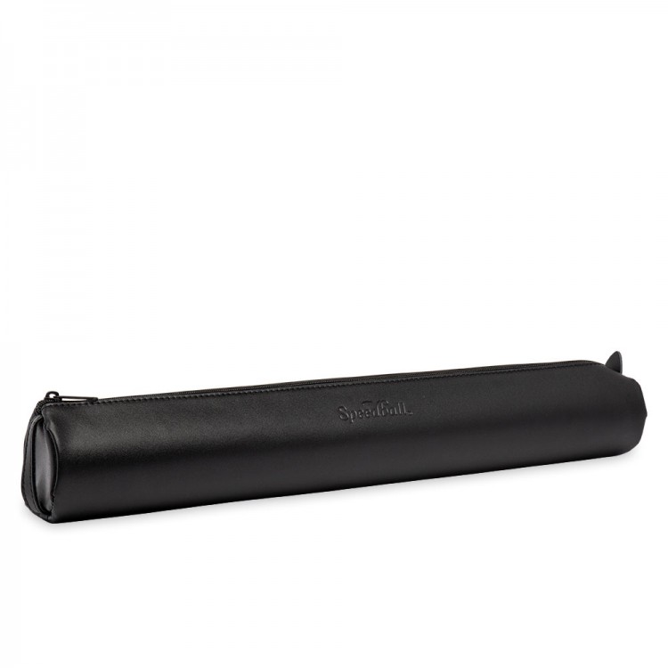 Global : Black Long Handle Brush / Pencil Case : 2.25x15in (Apx.6x38cm)