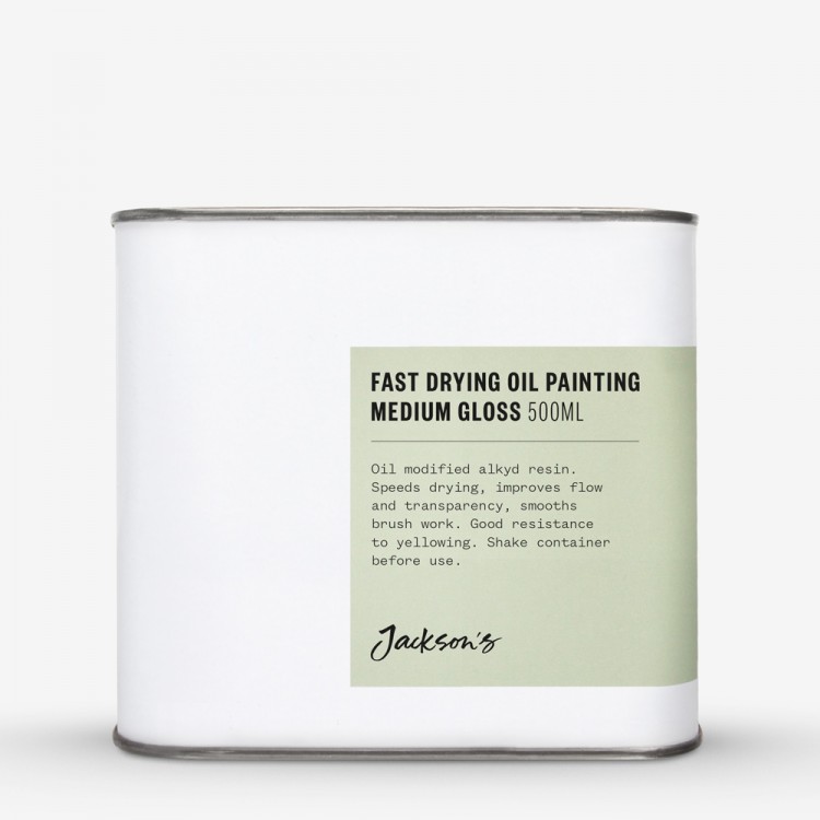 Jackson's : Fast Drying Oil Painting Medium : Gloss : 500ml