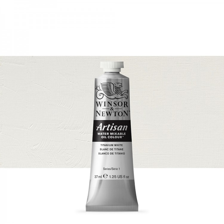 Winsor & Newton : Artisan : Water Mixable Oil Paint : 37ml : Titanium White
