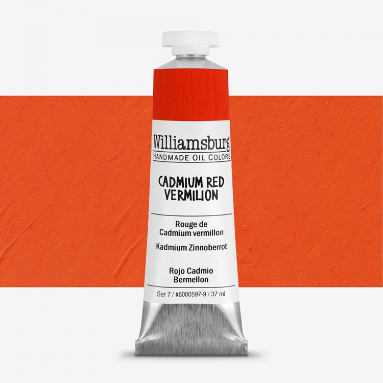 Williamsburg : Oil Paint : 37ml Cadmium Red Vermilion