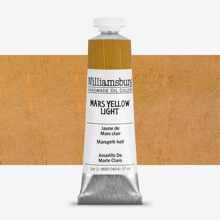 Williamsburg : Oil Paint : 37ml Mars Yellow Light