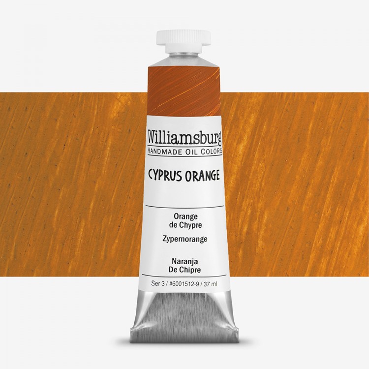 Williamsburg : Oil Paint : 37ml Cyprus Orange