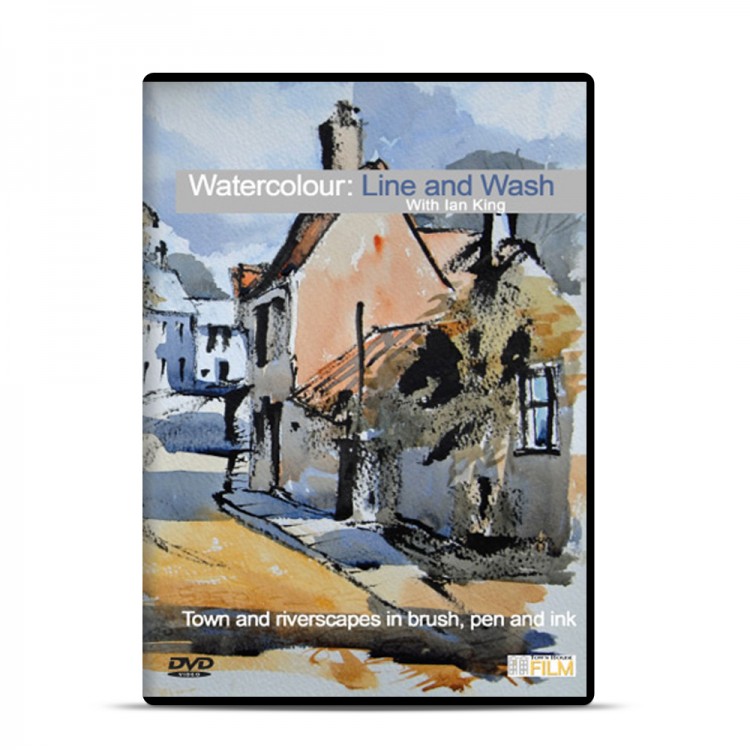 Townhouse : DVD : Watercolour Line and Wash : Ian King Ely