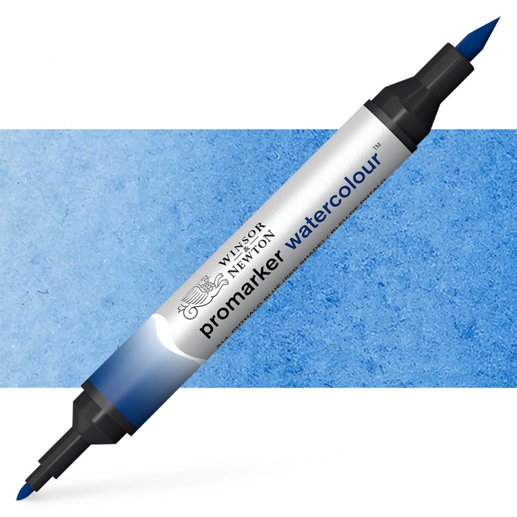 Winsor & Newton : Watercolour Marker : Phthalo Blue (RS)