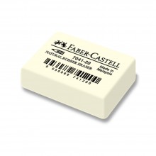 Faber-Castell : Natural White Rubber Eraser