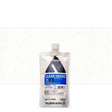 Holbein : Clear Acrylic Gesso : 300ml : (L) Coarse Texture