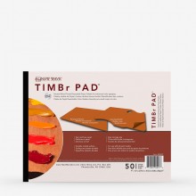 New Wave : Timbr Pad : Disposable Paper Palette : Rectangular Model : 9x12in