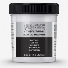 Winsor & Newton : Professional : Acrylic Medium : Matt Gel : 237ml