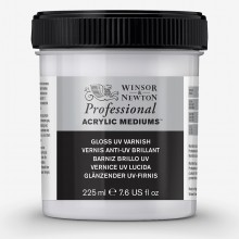 Winsor & Newton : Professional : Acrylic Medium : Gloss UV Varnish : 225ml