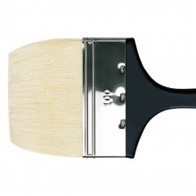 Da Vinci : Long Handled Flat Bristle Brush : 390mm : Series 7055 : Size 100mm