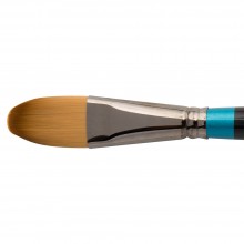Daler Rowney : Aquafine Watercolour Brush : Af52 Synth Oval Wash : 1In