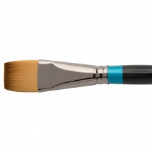 Daler Rowney : Aquafine Watercolour Brush : Af55 Short Flat : 1In