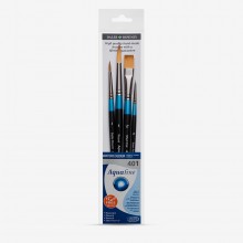 Daler Rowney : Aquafine Watercolour Brush : Wallet Set : 401