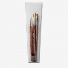 Pro Arte : Artist Value : Panache Wallet Brush Set : 5 Brushes