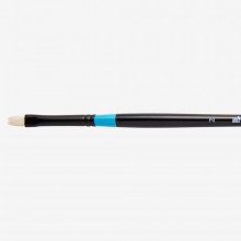 Princeton : Aspen : Synthetic Bristle Brush : Series 6500 : Long Handle : Bright : Size 2
