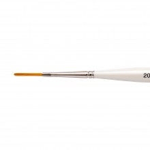 Silver Brush : Ultra Mini : Golden Taklon Brush : Series 2411S : Lettering : Size 20/0