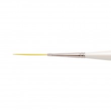 Silver Brush : Ultra Mini : Golden Taklon Brush : Series 2426S : Xtra Long Liner : Size 10/0