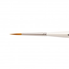 Silver Brush : Ultra Mini : Golden Taklon Brush : Series 2431S : Designer Round : Size 6