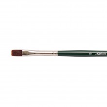 Silver Brush : Ruby Satin : Synthetic Brush : Series 2502S : Bright : Size 8