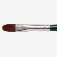 Silver Brush : Ruby Satin : Synthetic Brush : Series 2503S : Filbert : Size 10