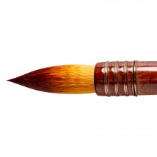 Silver Brush : Atelier Golden Taklon Quill : Series 5225S : Round : Size 160