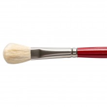 Silver Brush : White Oval Mop : Series 5519S : Size 1/2in