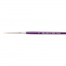 Silver Brush : Silver Silk 88 : Synthetic Brush : Series 8800S : Round : Size 0