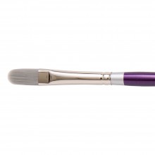 Silver Brush : Silver Silk 88 : Synthetic Brush : Series 8803 : Filbert : Size 6
