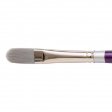 Silver Brush : Silver Silk 88 : Synthetic Brush : Series 8803 : Filbert : Size 8