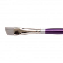 Silver Brush : Silver Silk 88 : Synthetic Brush : Series 8806S : Angle : Size 1/2 in
