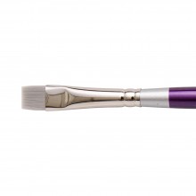 Silver Brush : Silver Silk 88 : Synthetic Brush : Series 8820S : Chisel Blender : Size 6