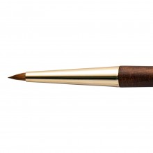Isabey : Kolinsky Sable Watercolour Brush : Series 6229i : Tapered Round : Size 6