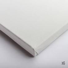 Belle Arti : Stretched Canvas : Fine / Poly Cotton (64/569) : 20x40cm : Box of 6