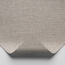 Belle Arti : 681 Rough Grain Linen : 430gsm : Clear Glue Sized : Single Coat : 210cm Wide : 10m Roll