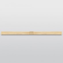 Jackson's : Museum 140cm (55in Approx.) Centre Bar (16x50mm) : For 20mm Deep Bars : With Notch