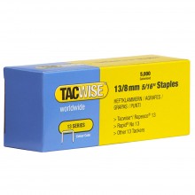 Tacwise : 13 Series Staples : 8mm : Box of 5000