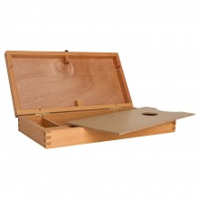 Jackson's : Wooden Utility Storage Box : Beech Wood : 32x17x4cm (Apx.13x7x2in)