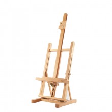 Mabef : M17 Genoa Table Easel beechwood, height: 29 to 40 in, max canvas height: 23 in