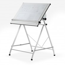 Vistaplan : Free Standing Grosvenor Drawing Board : Board & Continuous Wire Parallel Motion A1 : UK Only