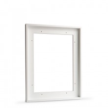 Jackson's : White Ready-Made Wooden Tray (Float) Frame for Canvas 30x40cm (Apx.12x16in) : 23mm Rebate : 10mm Face
