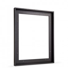 Jackson's : Black Ready-Made Wooden Tray (Float) Frame for Canvas 40x50cm : 23mm Rebate : 10mm Face
