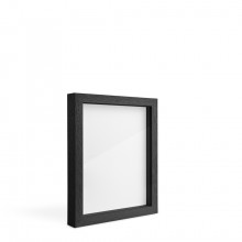 Jackson's : Black Ready-Made Ayous Wood Frame 16mm Spacer : 6x8in Artwork : 8x10in Frame Size